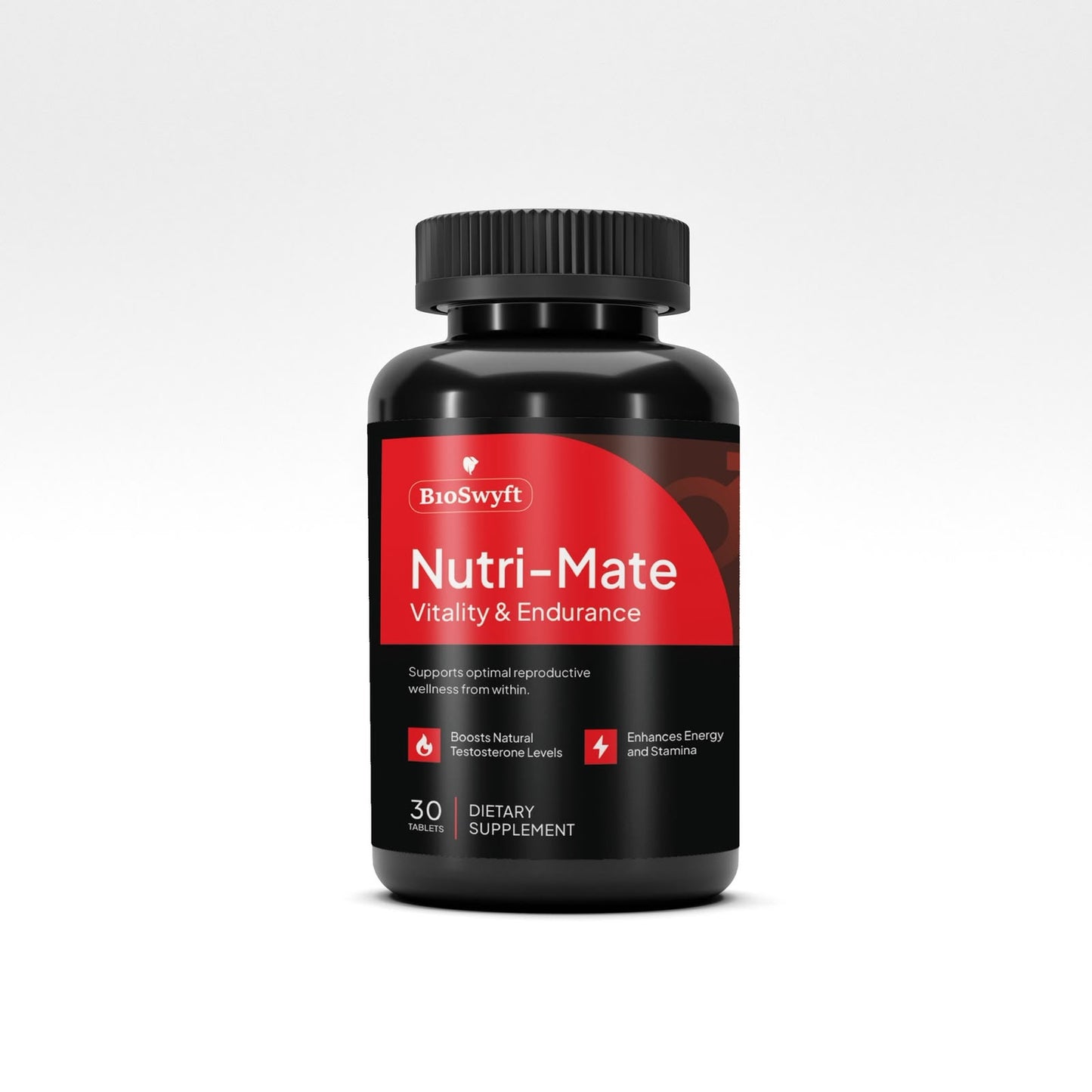 Nutri-Mate: Natural Vitality & Endurance Booster | 30 Premium Tablets