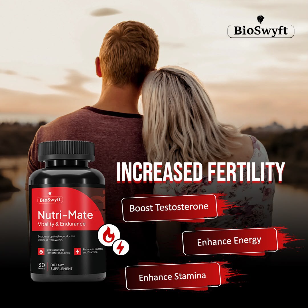 Nutri-Mate: Natural Vitality & Endurance Booster | 30 Premium Tablets