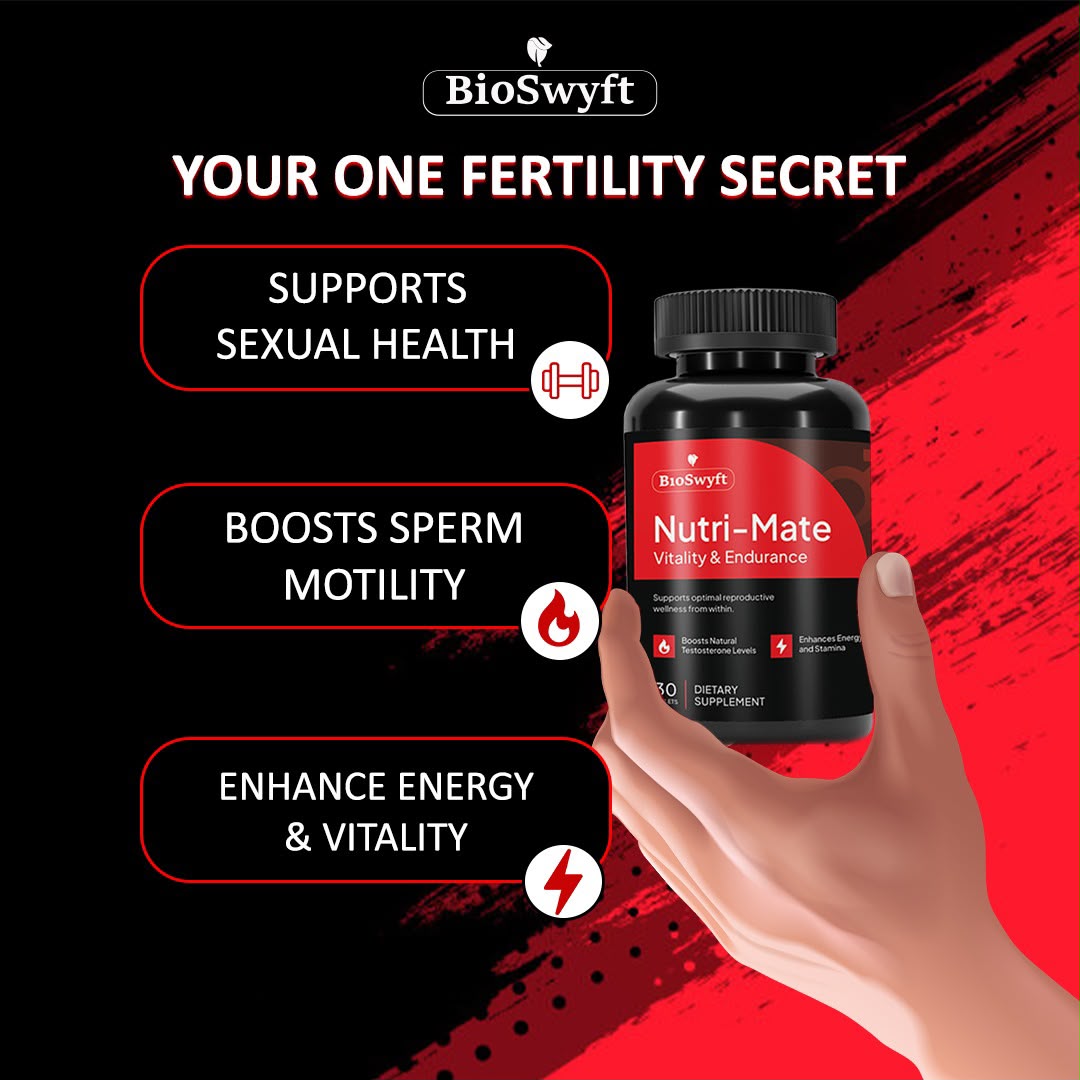 Nutri-Mate: Natural Vitality & Endurance Booster | 30 Premium Tablets