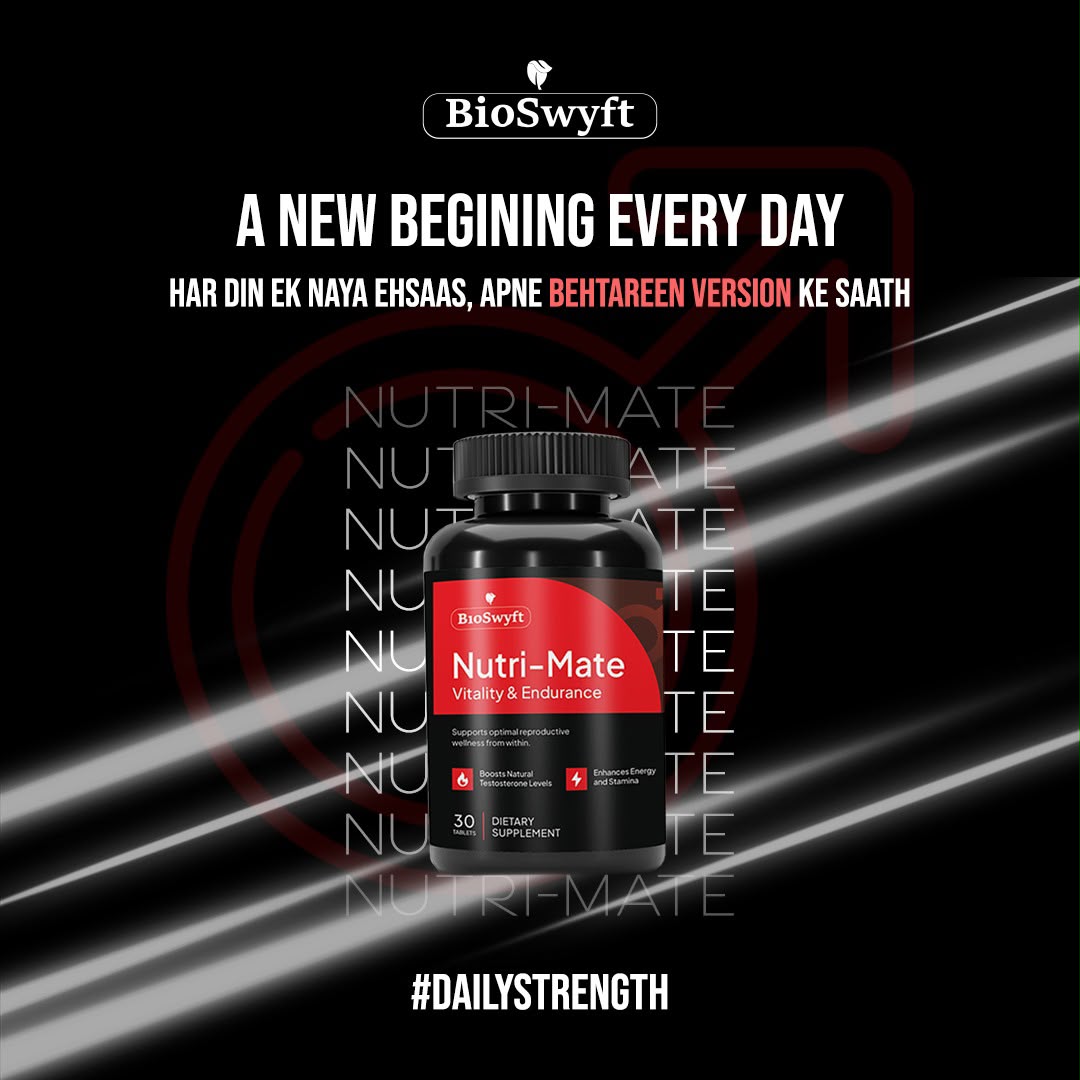 Nutri-Mate: Natural Vitality & Endurance Booster | 30 Premium Tablets