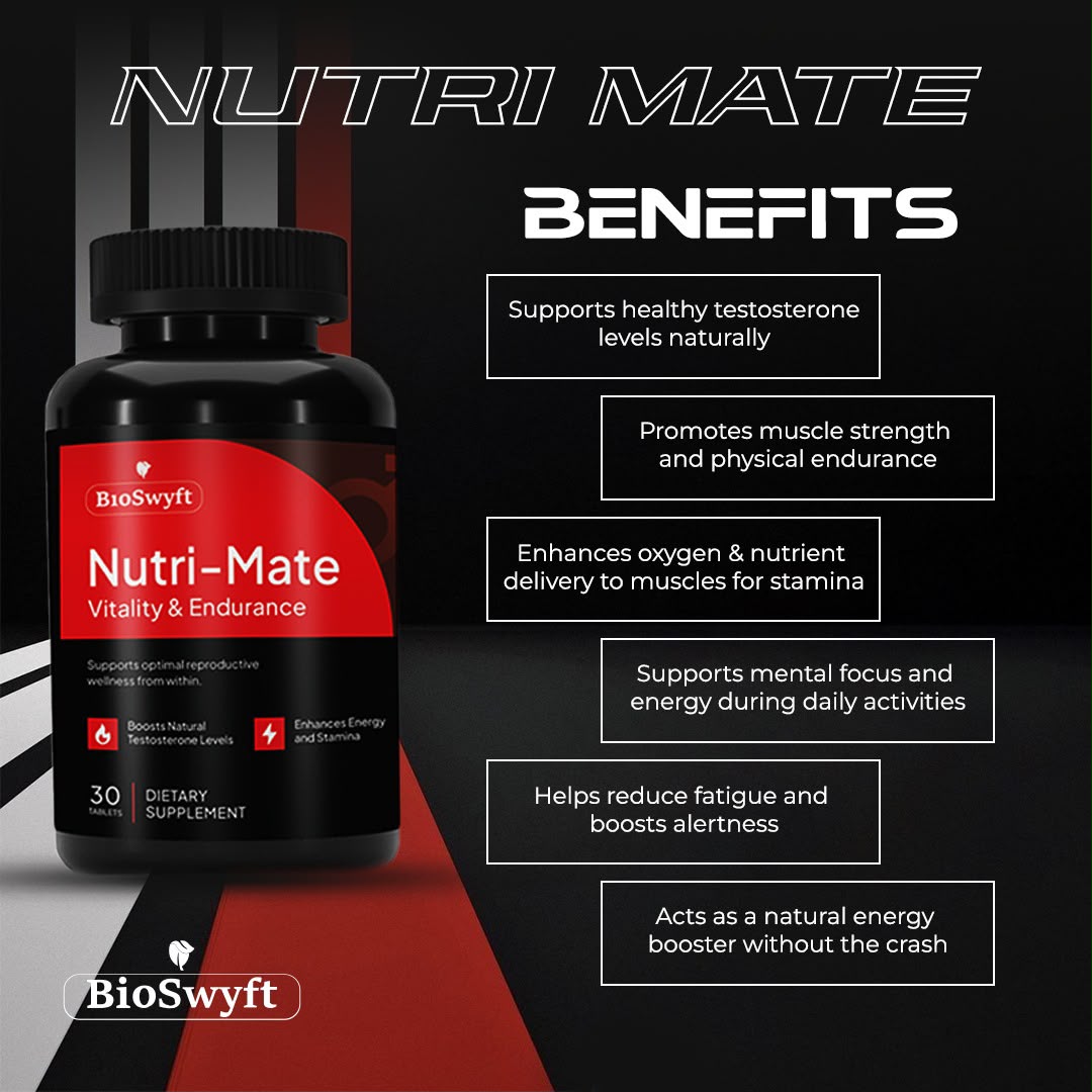 Nutri-Mate: Natural Vitality & Endurance Booster