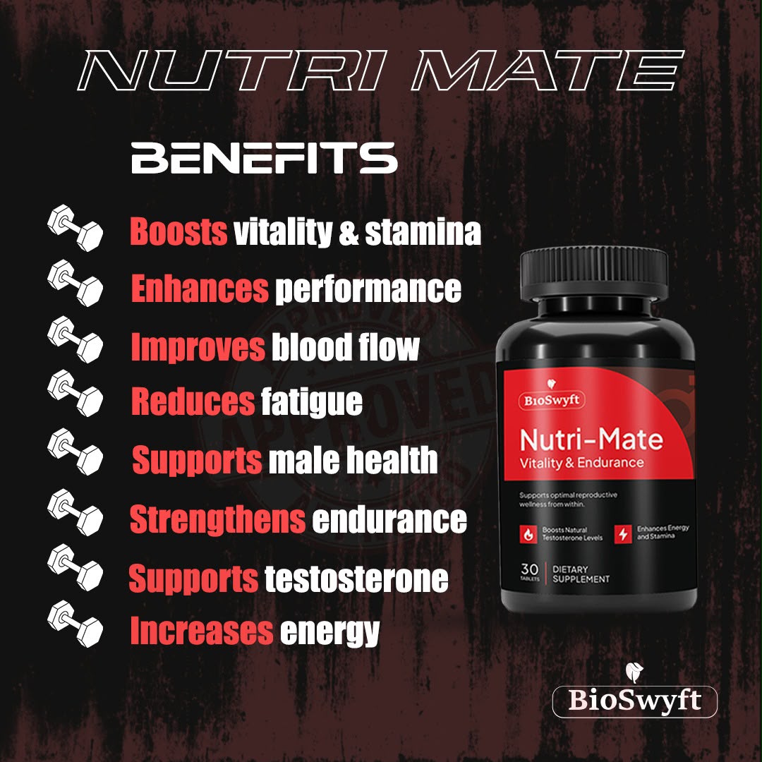 Nutri-Mate: Natural Vitality & Endurance Booster