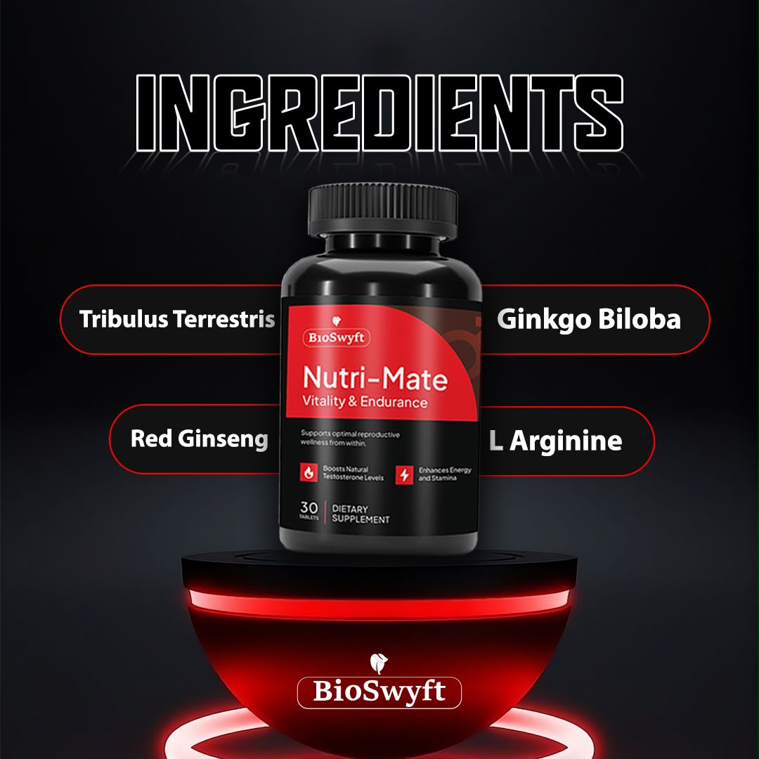 Nutri-Mate: Natural Vitality & Endurance Booster
